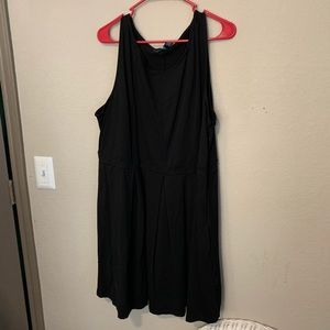 Cynthia Rowley Black Scuba Dress